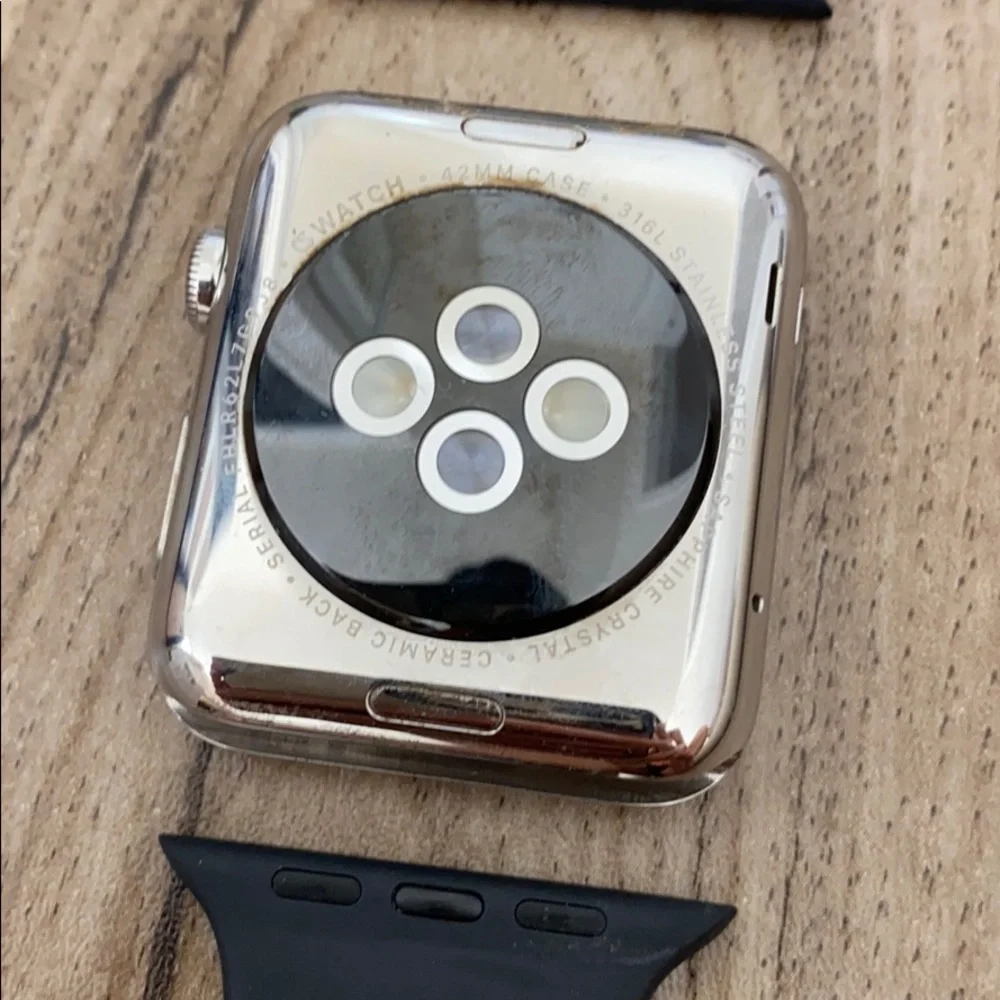 Apple Watch series 1 42mm stainless steel crystal